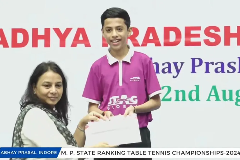 1st M. P. State Ranking Table Tennis tournament 02