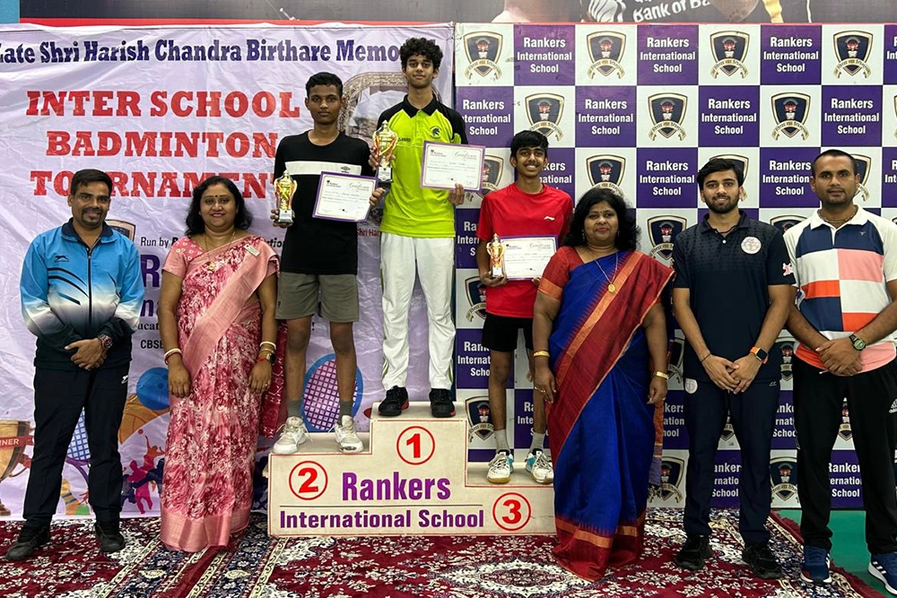 Yuvraj Tiwari Inter School Badminton Tournament (U -19 category) 01