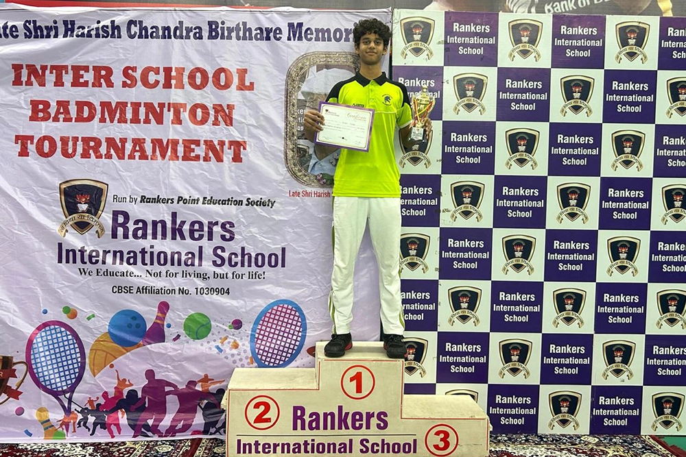 Yuvraj Tiwari Inter School Badminton Tournament (U -19 category) 02