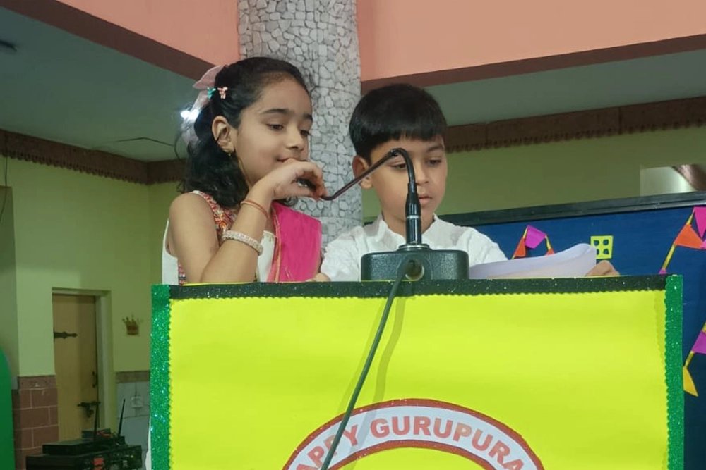 Class II G celebrated Guru Nanak Jayanti 01