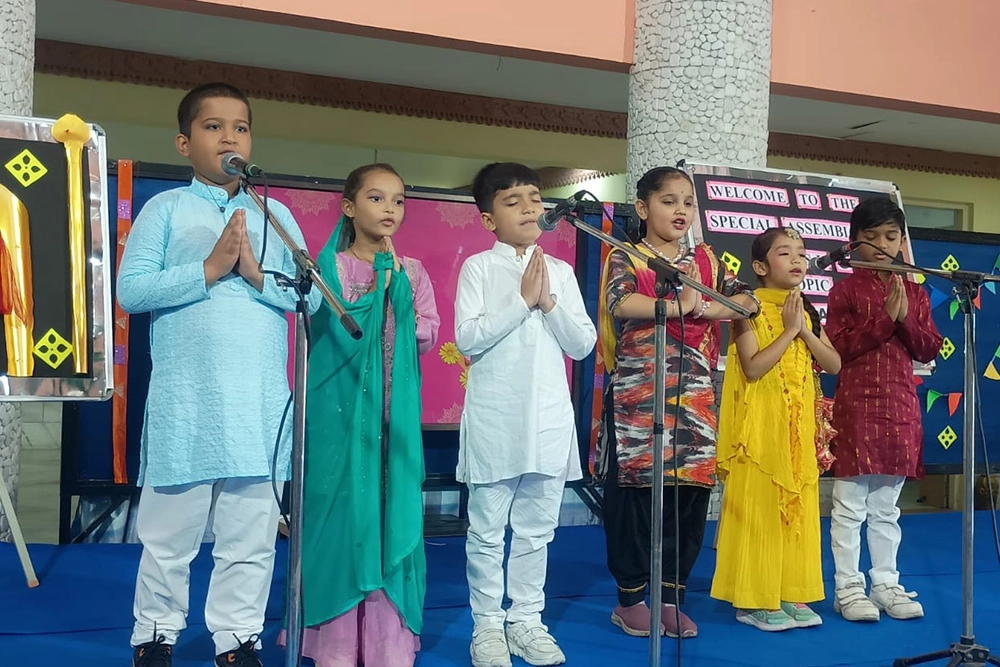 Class II G celebrated Guru Nanak Jayanti 05