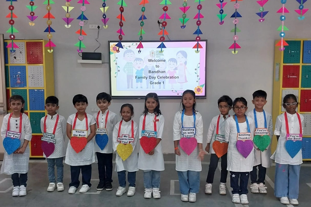 Delhi Public School Indore hosted Open House Family Day Celebration Bandhan for Grades 1 to 2 08