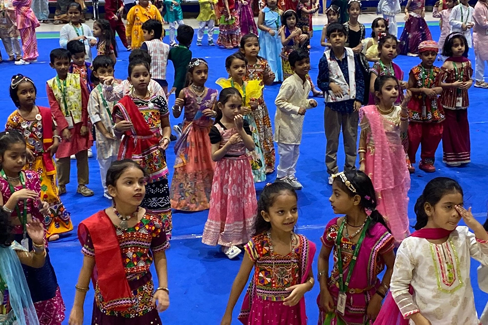 Navratri festivities came alive with a vibrant Garba Celebration 1 oct 2025 02