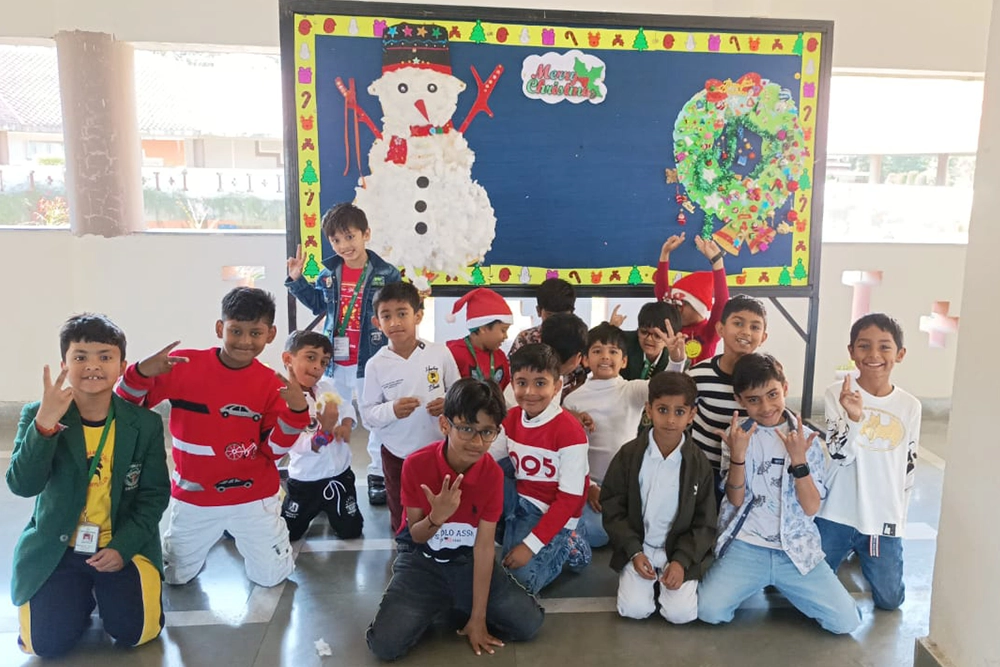 Class II celebrated Christmas joyfully 02