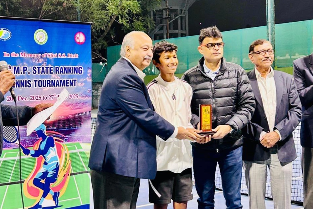 Shri S. S. Dixit IV M.P. State Ranking Tennis Tournament 02